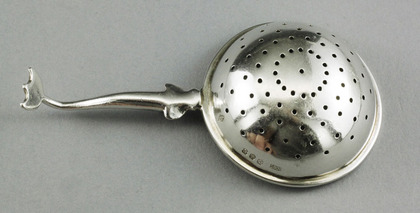 Scottish Silver Tea Strainer - Traprain Treasure